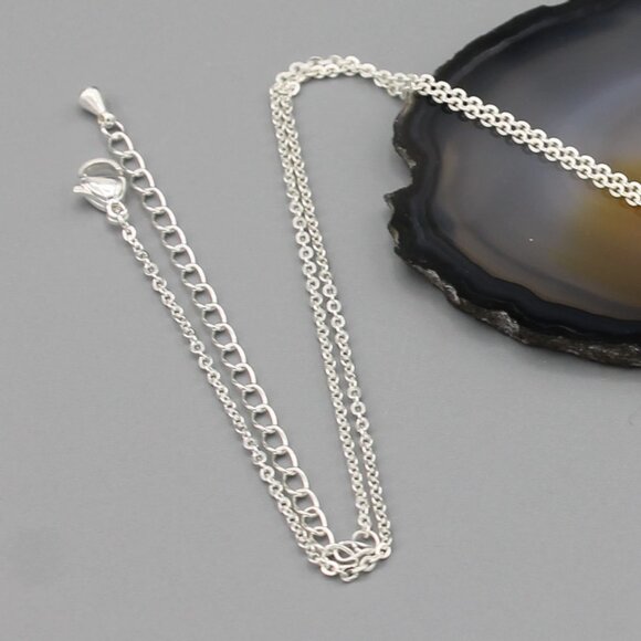 Jewelry necklace pendant sun moon celestial silver tone minimalist new - Picture 5 of 7